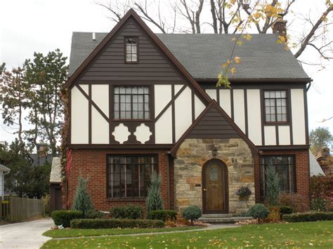 tudor style house replacement